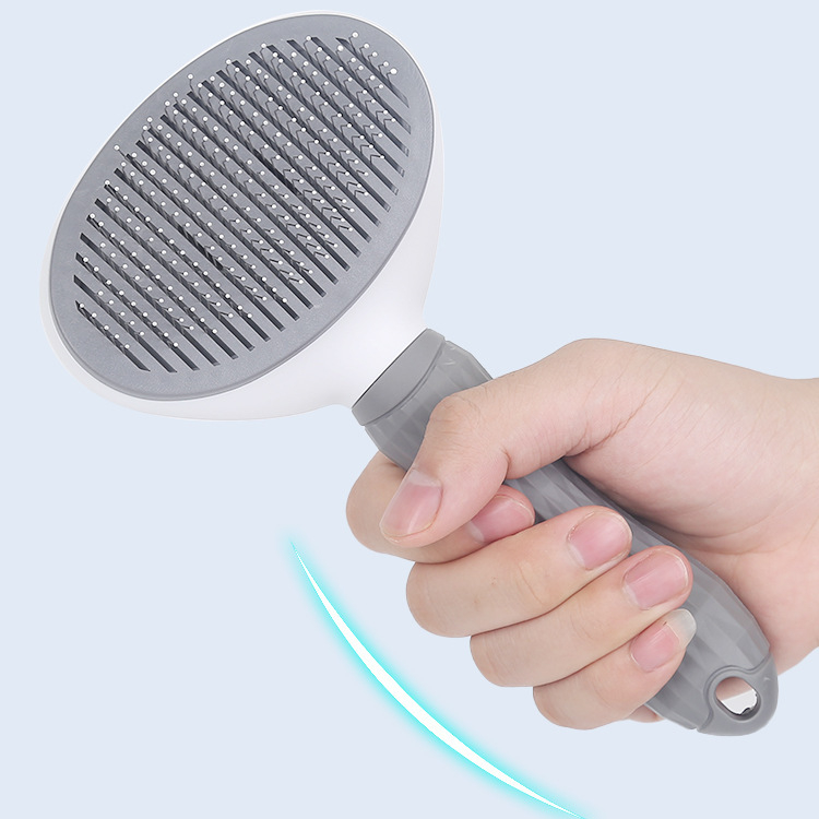 Escova Pente Plástico Ferro Para Pentear e Remove