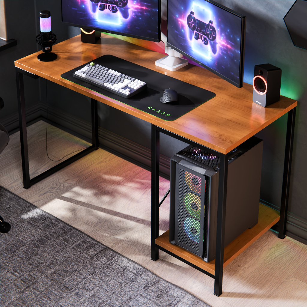 Mesa Escrivaninha Gamer e Home Office Tóquio Esti