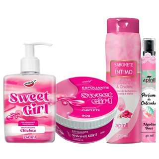 KIT Gel Hidratante Corporal + Sabonete Intimo + Pe