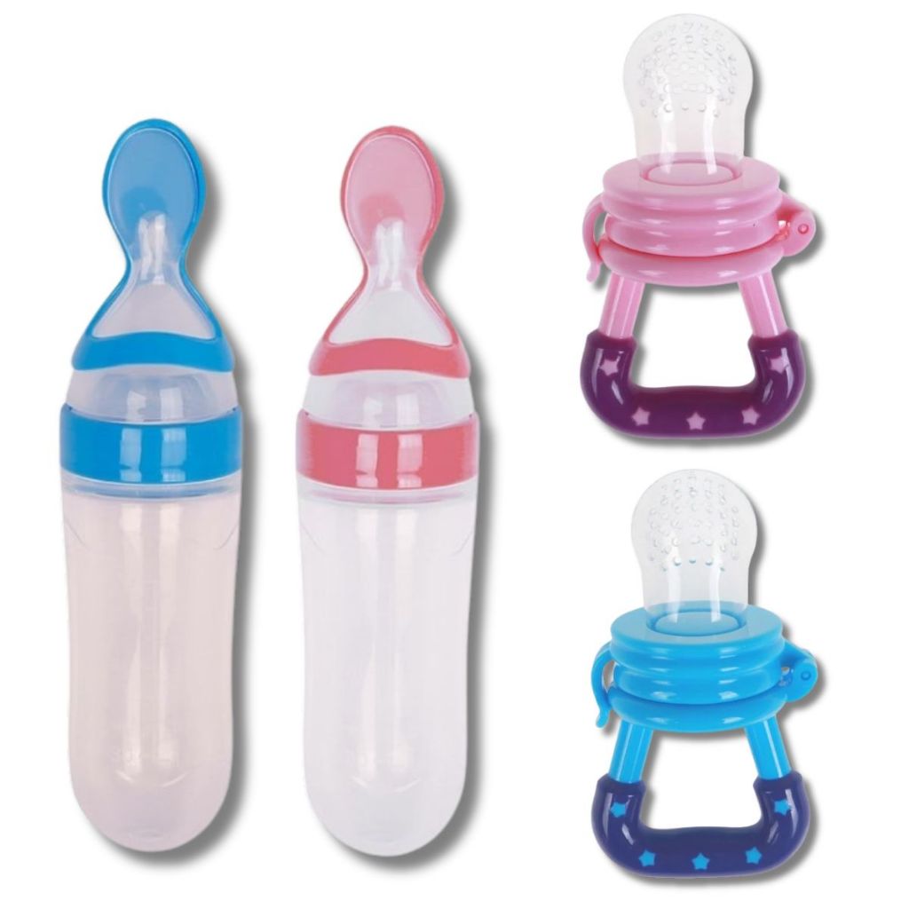 Kit Introdução Alimentar Colher Dosadora e Morde