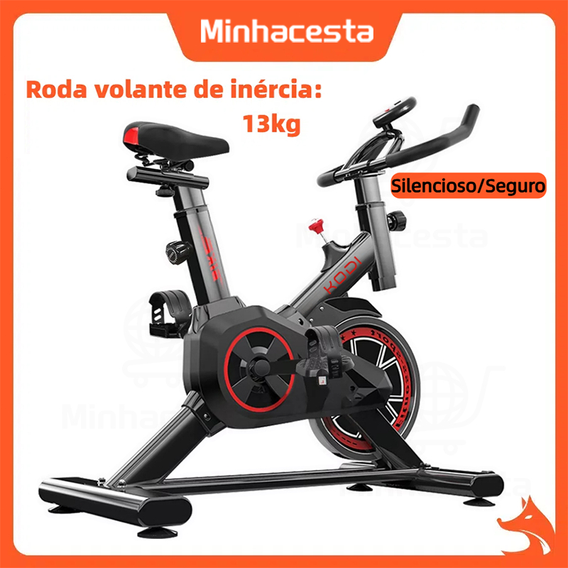 Bicicleta Spinning WCT Fitness com Sensor Cardíac