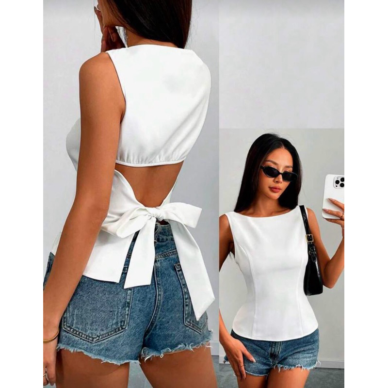 Blusa Margarida amarração|varias cores|Verão Ca