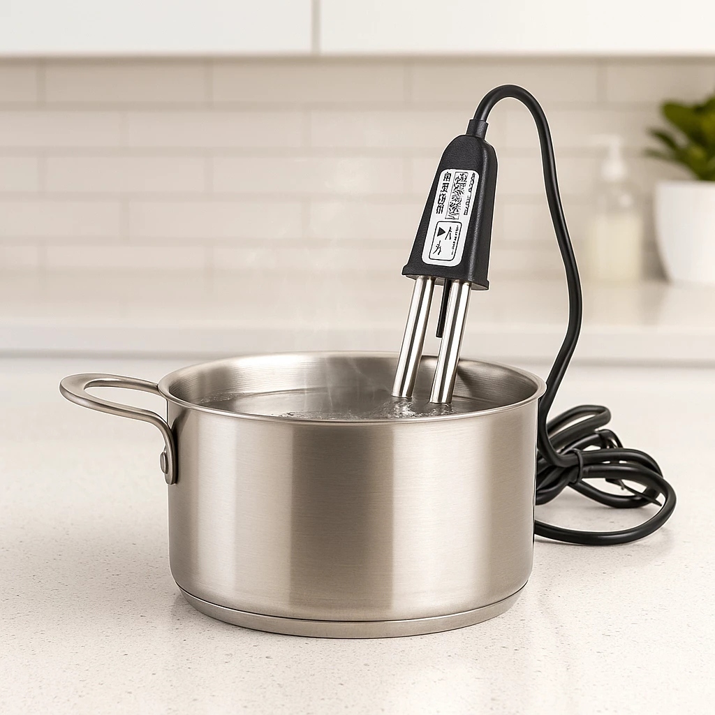 Aquecedor de Água 127v 220v Prático Portátil Eb