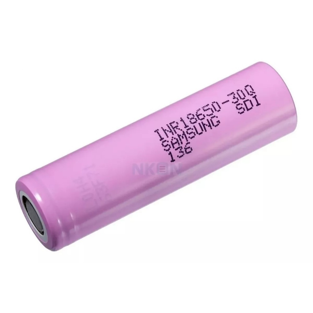 Célula 18650 3000mah Para Substituir 30Q Kit Com 