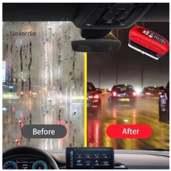 Removedor De Filme De Óleo De Vidro Do Carro Pode