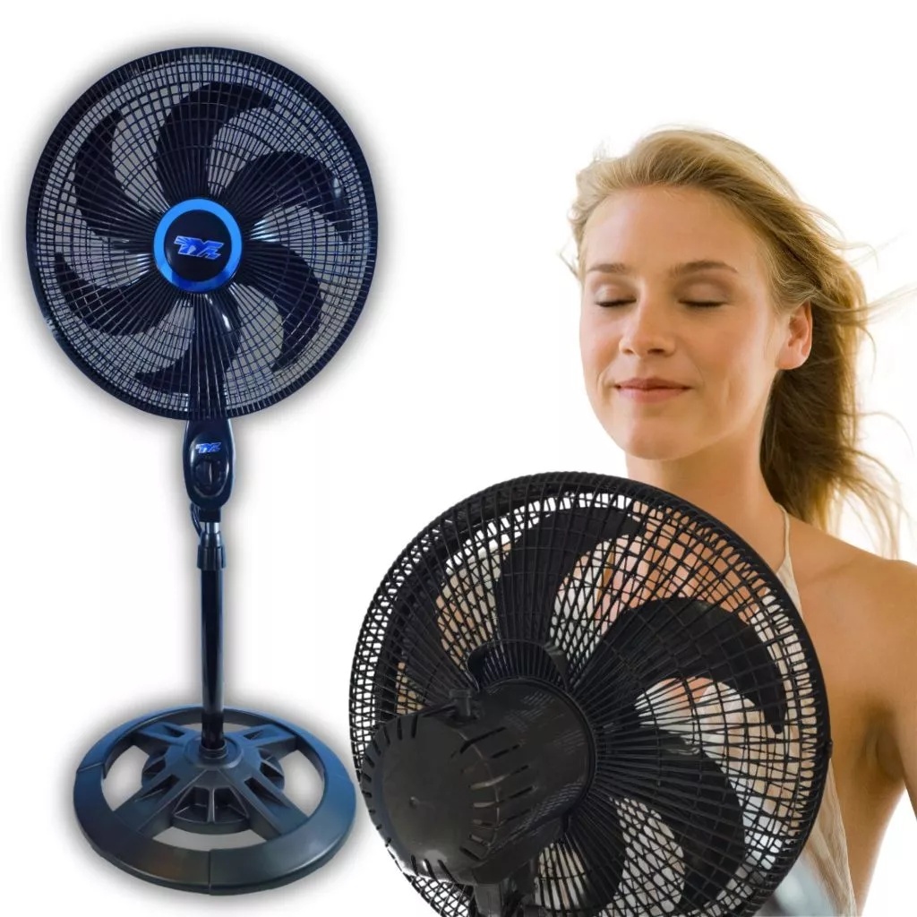 Novo ventilador de pé TYF ajuste livre de altura