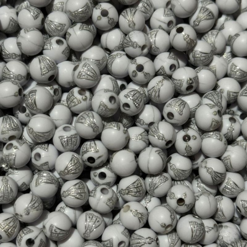 Miçanga Bola Nossa Senhora – 8mm – Br