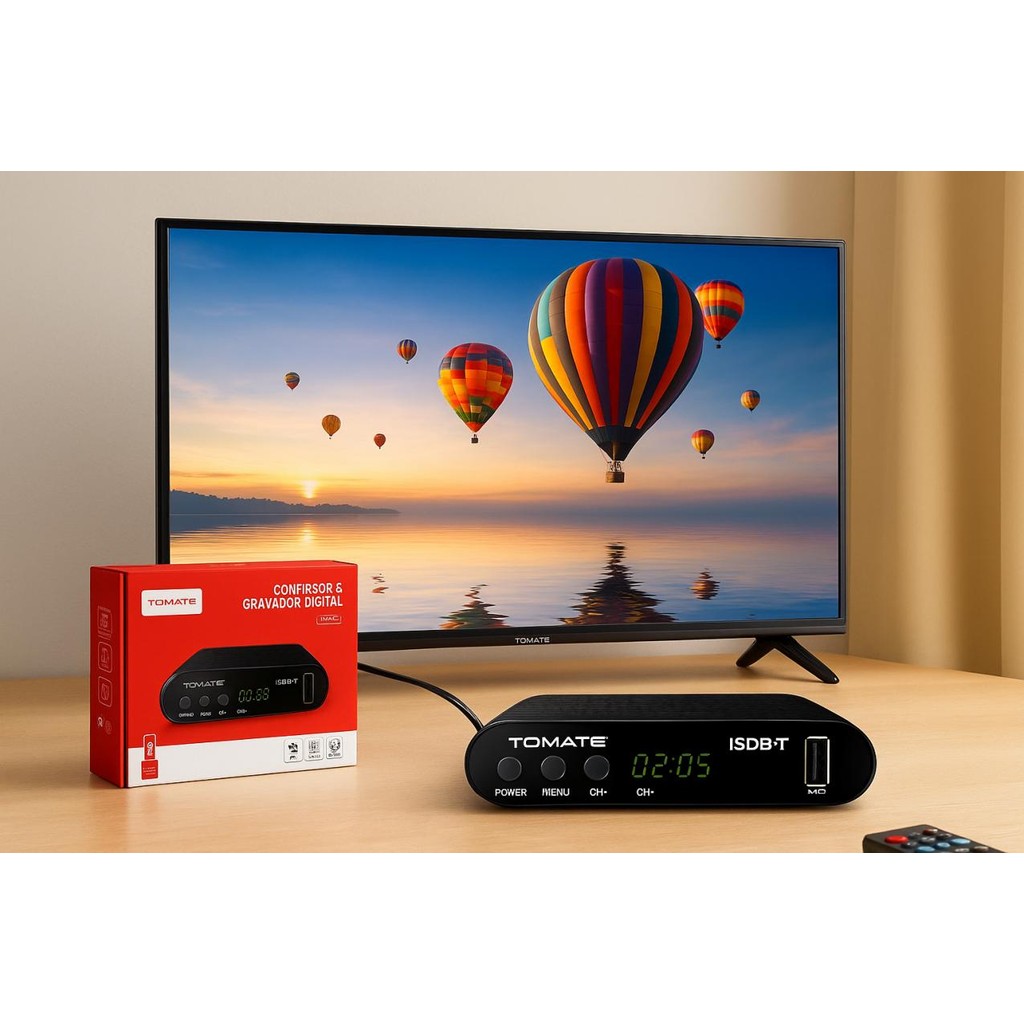 Conversor e Gravador Digital para TVs Antigas MCD-