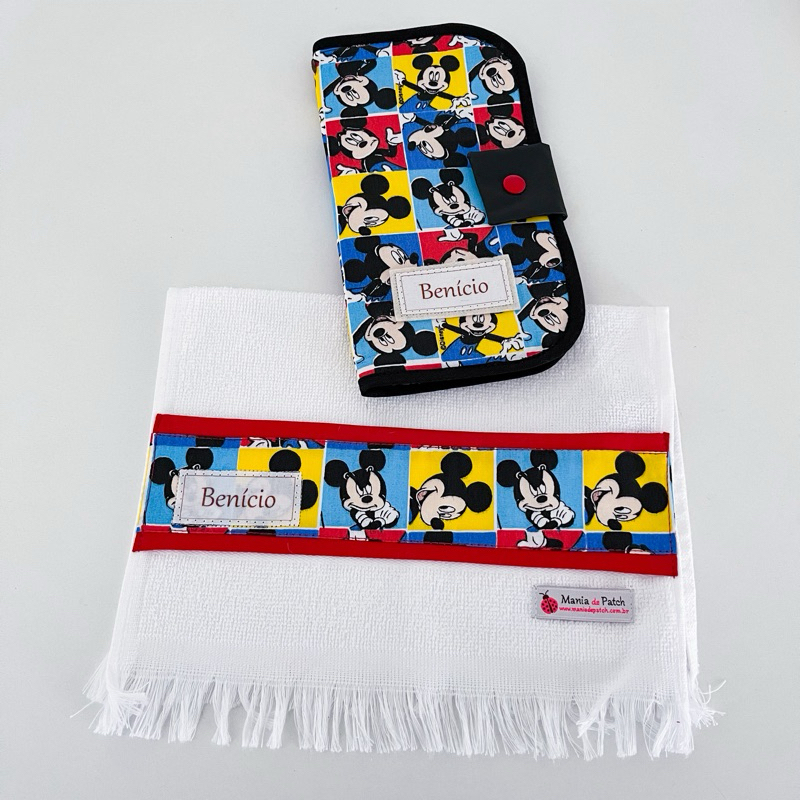 Porta Higiene bucal escolar/personalizado com nome