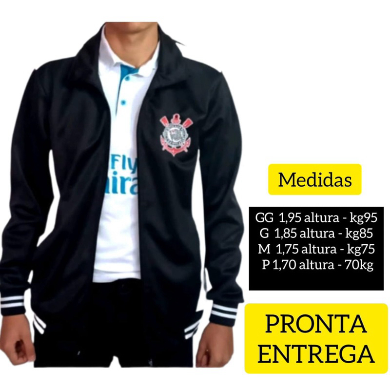 Jaqueta Corinthians