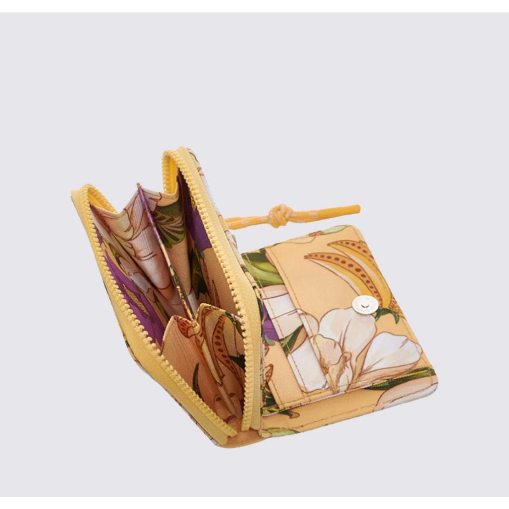 CARTEIRA FARM ESTAMPADA ZIRIGUIDUM PÁSSARO EM FLO