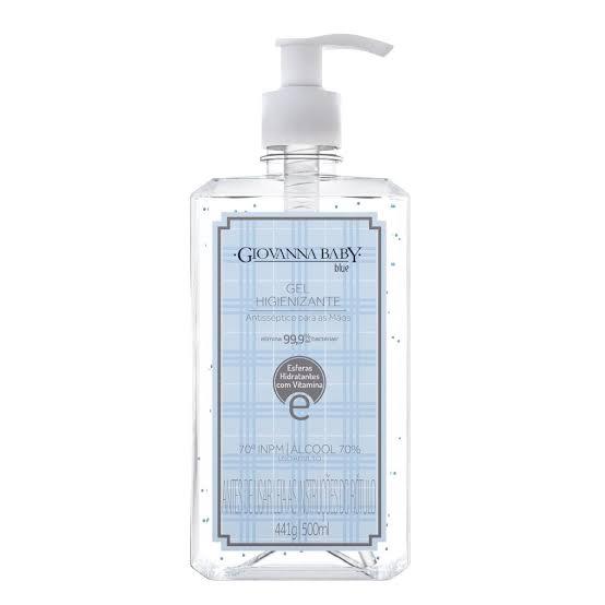 Gel Higienizante Giovanna Baby Blue 441g/500ml