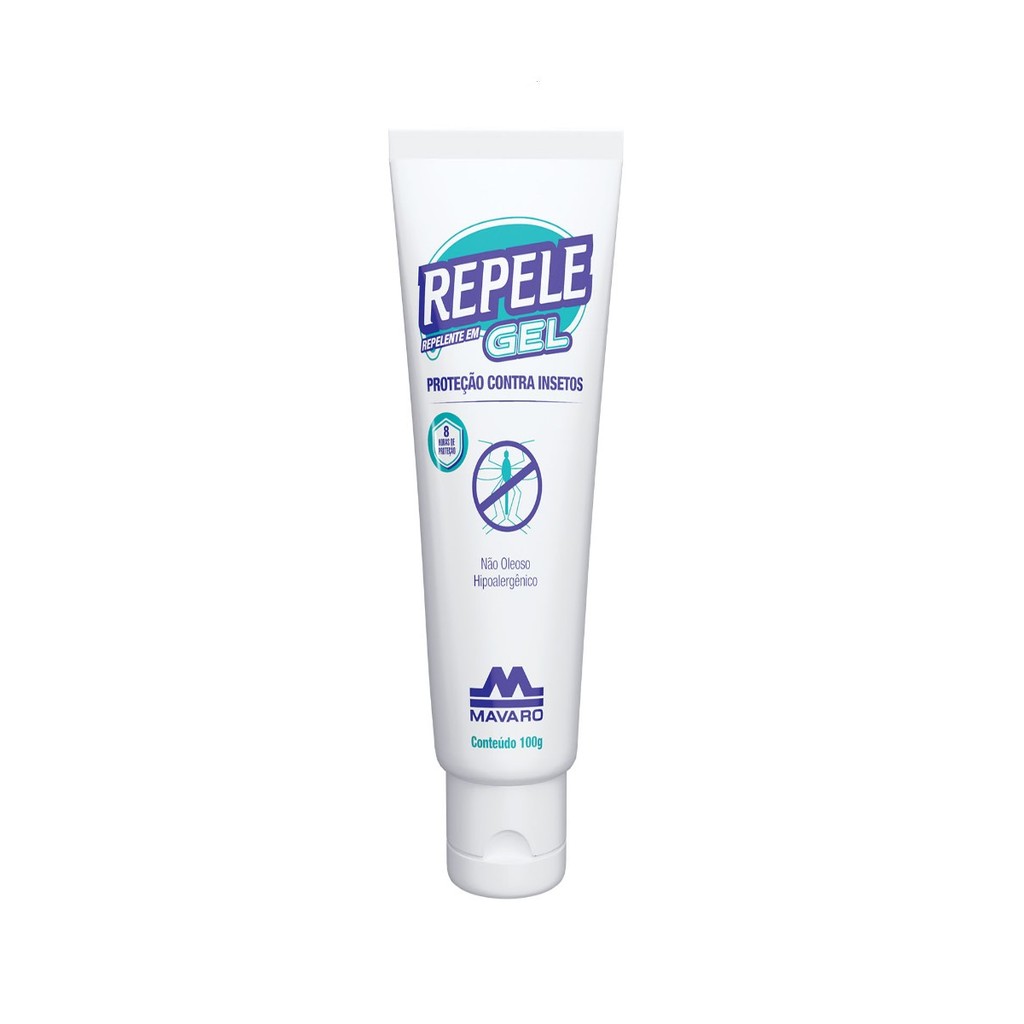 Repelente Mavaro Repele Gel Contra Insetos 100 Gr