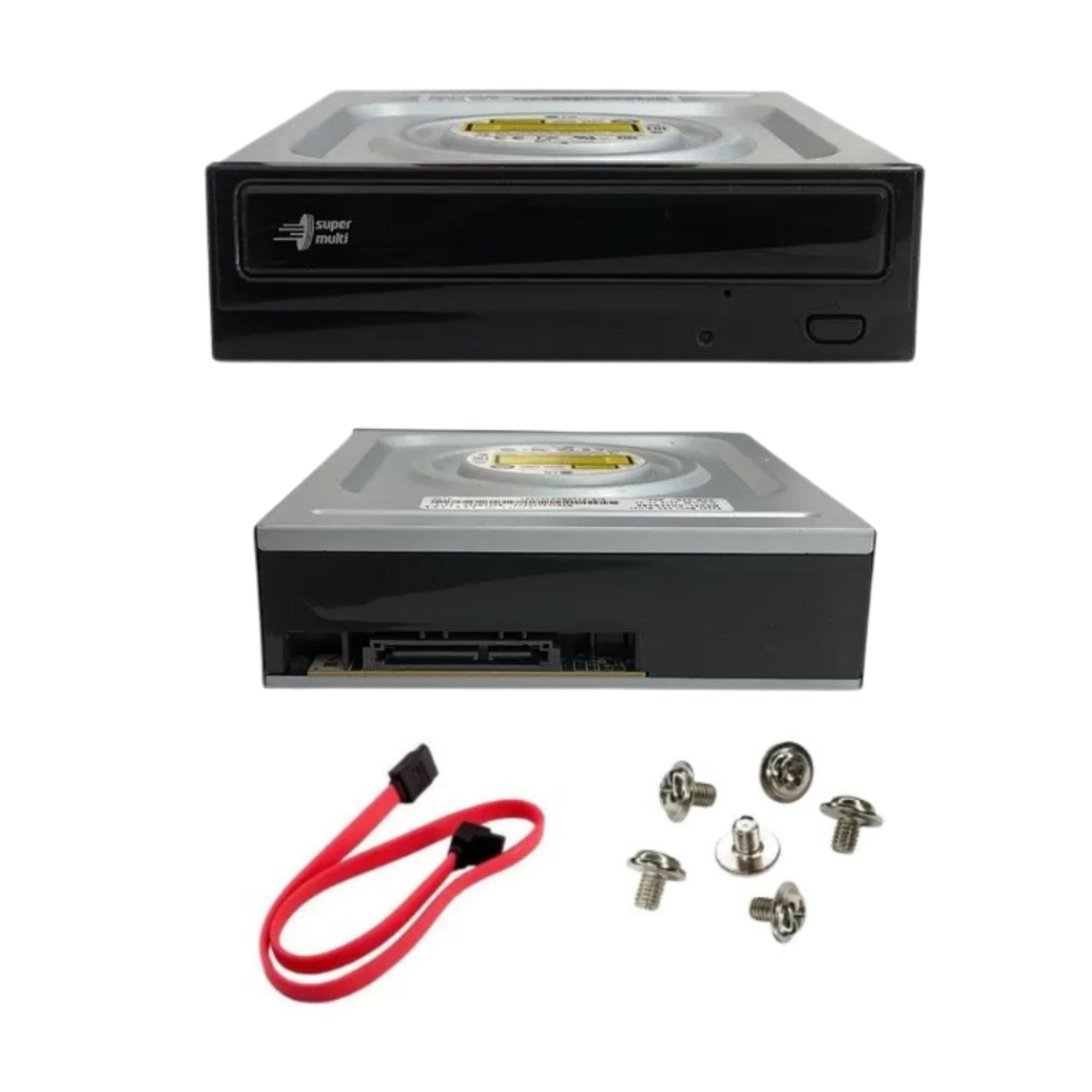 Gravador e Leitor de CD DVD LG GH24NSB0 Interno Sa