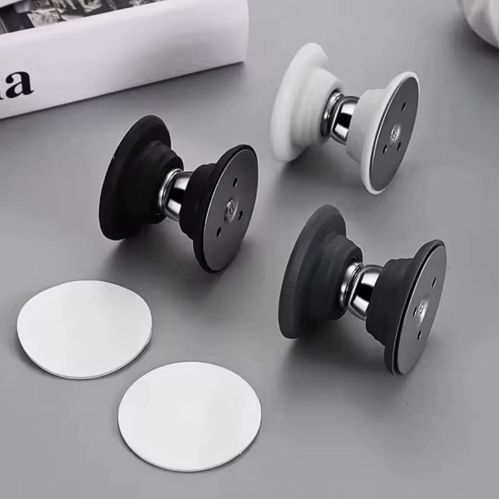 Kit até 4 Travas Porta Magnético Fixador Adesivo