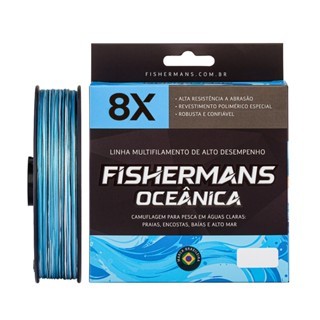 Linha Para Pesca Fishermans Multifilamento Super R