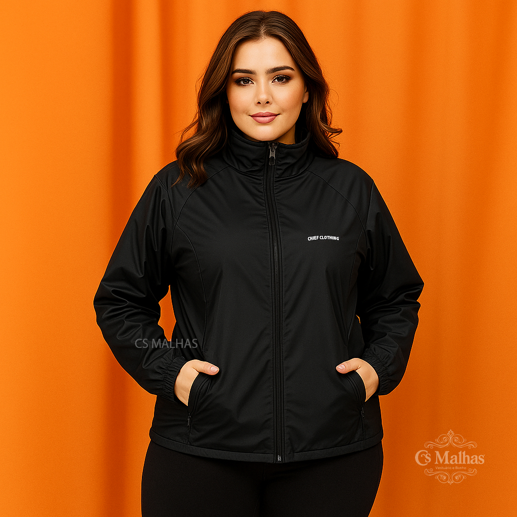 Corta Vento Feminino Impermeável P ao G4 Plus Siz
