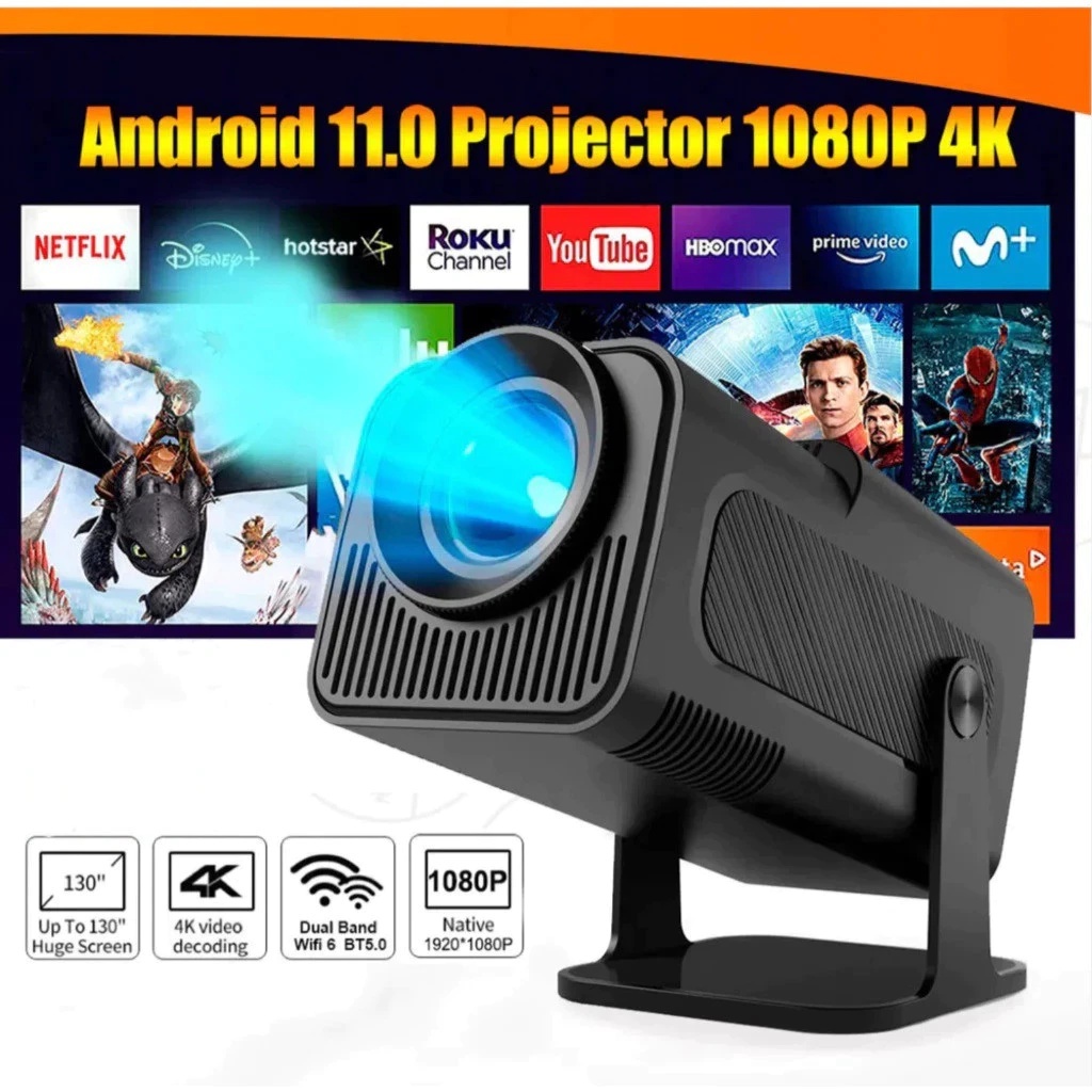 Atualizado Projetor Smart HY320 Android Full HD 19