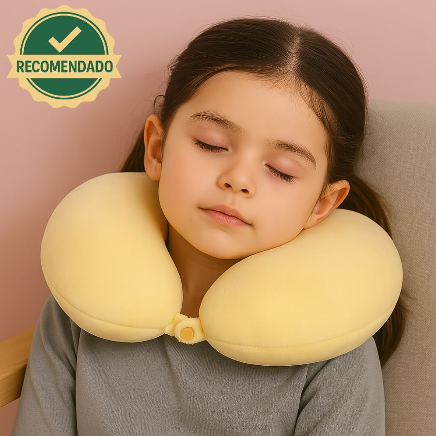 Almofada De Pescoço Travesseiro De Viagem Macio C