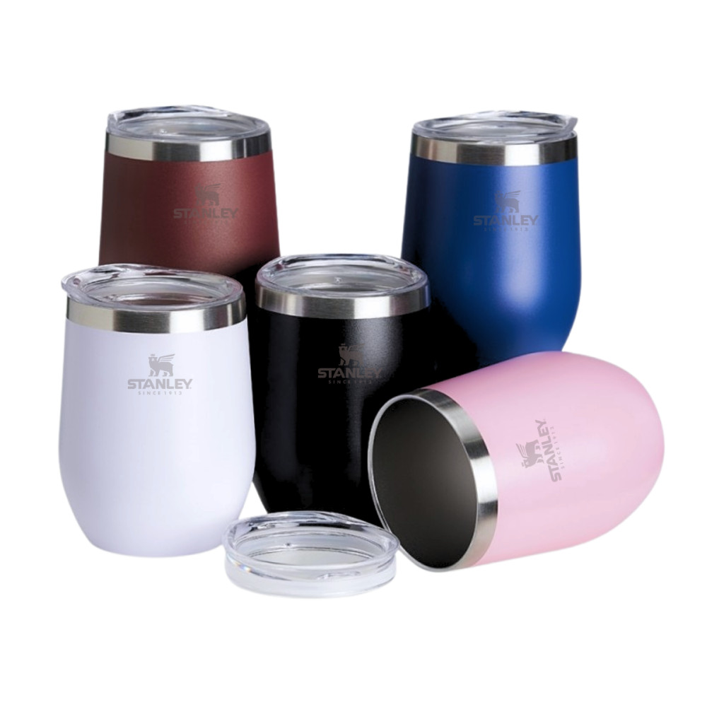 Mini Copo Térmico Cuia 350 ml em Aço Inox com Ta