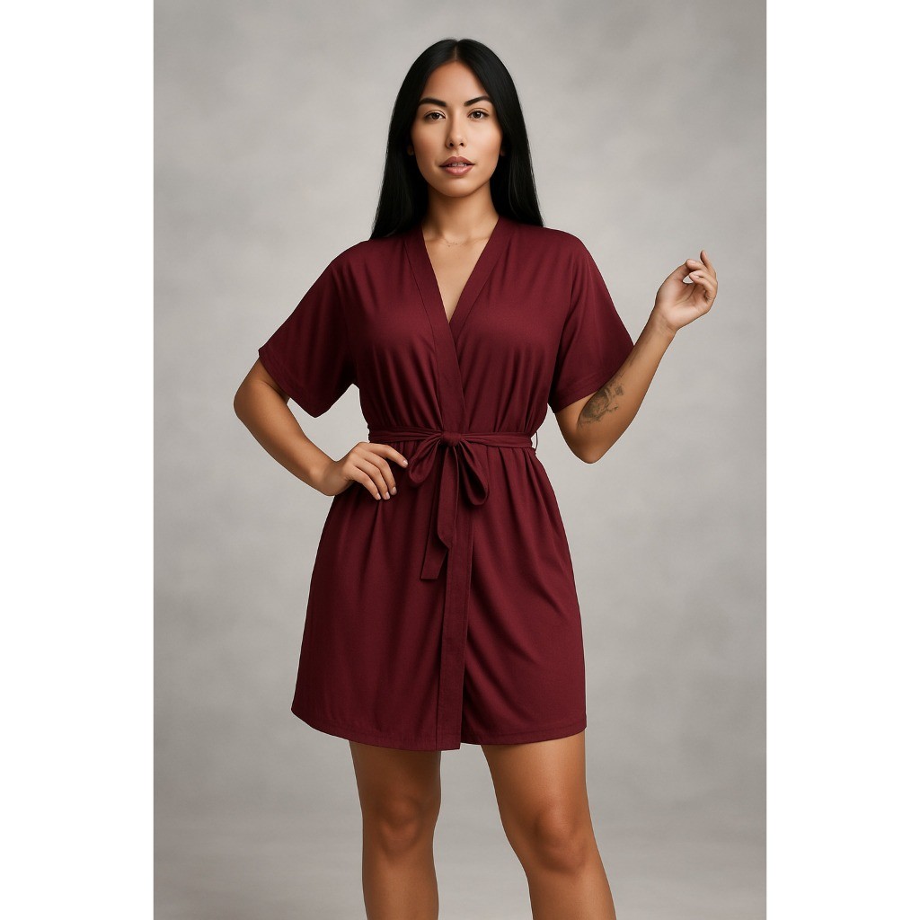 Hobby Roupão Feminino Noiva Robe Romantic Lingeri