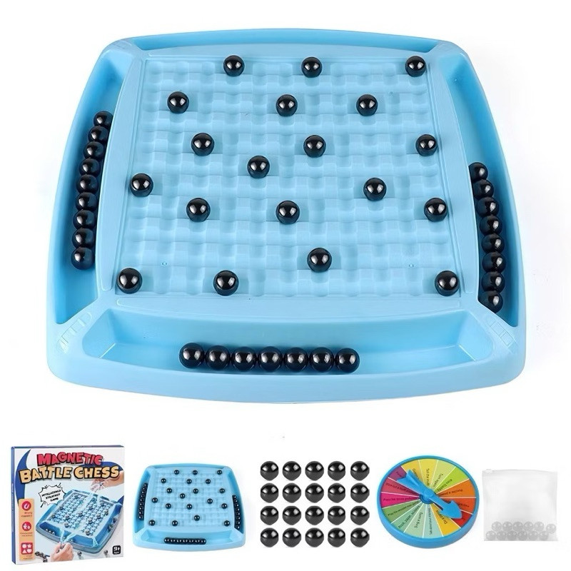 Tabuleiro de Xadrez Magnético Educativos  Jogo De