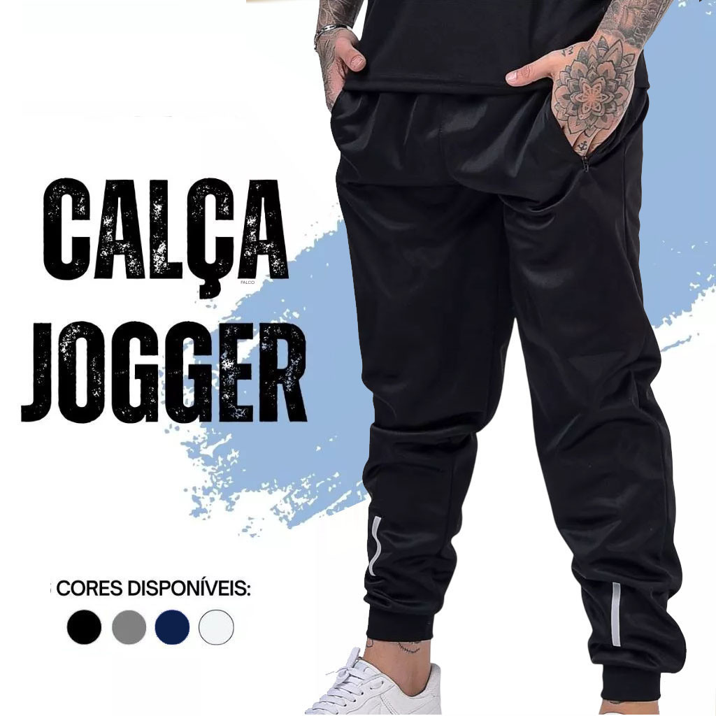 CALÇA JOGGER MASCULINA DRY-FIT PROMOÇÃO LANÇAM