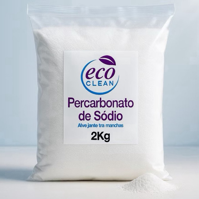 Percarbonato de Sódio 100% Puro 2kg Limpeza Em Ge