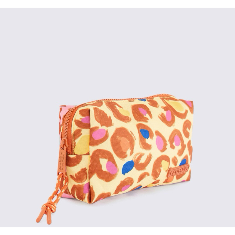 Necessaire Farm Ora Bolas P Onça Cool Amarelo