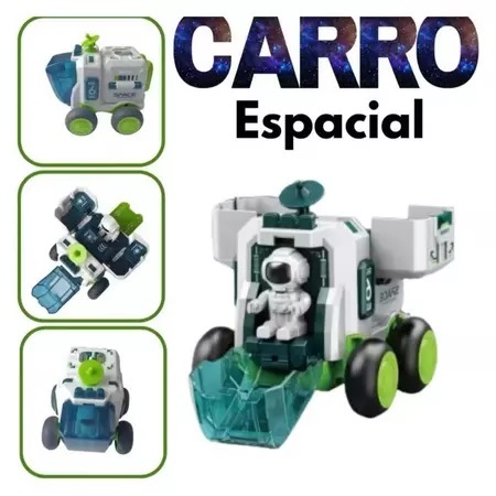 DLI Brinquedos espaciais Astronauta Espaçonave, b