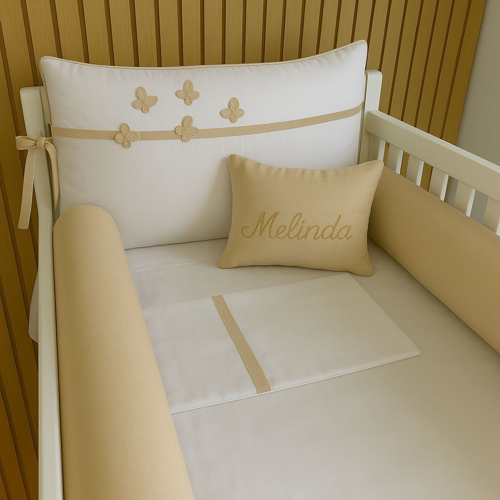 Kit de Berço Personalizado Americano 11 Peças To