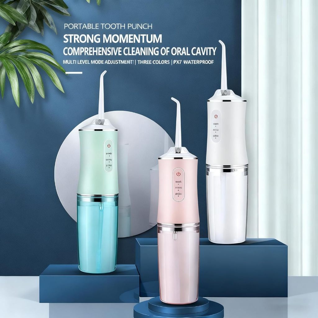 Irrigador Oral Portátil 220ml USB Recarregável J