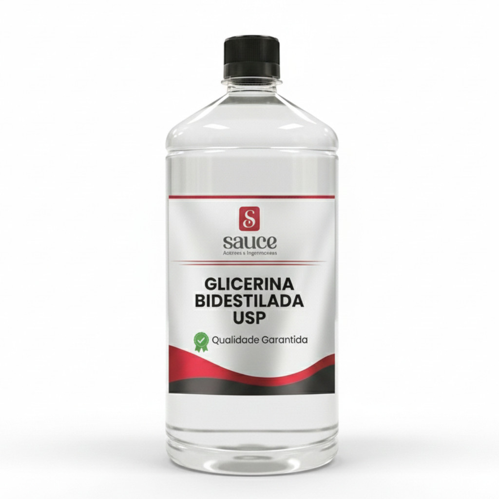 Glicerina Vegetal Pura 250ml | Umectante para Cabe