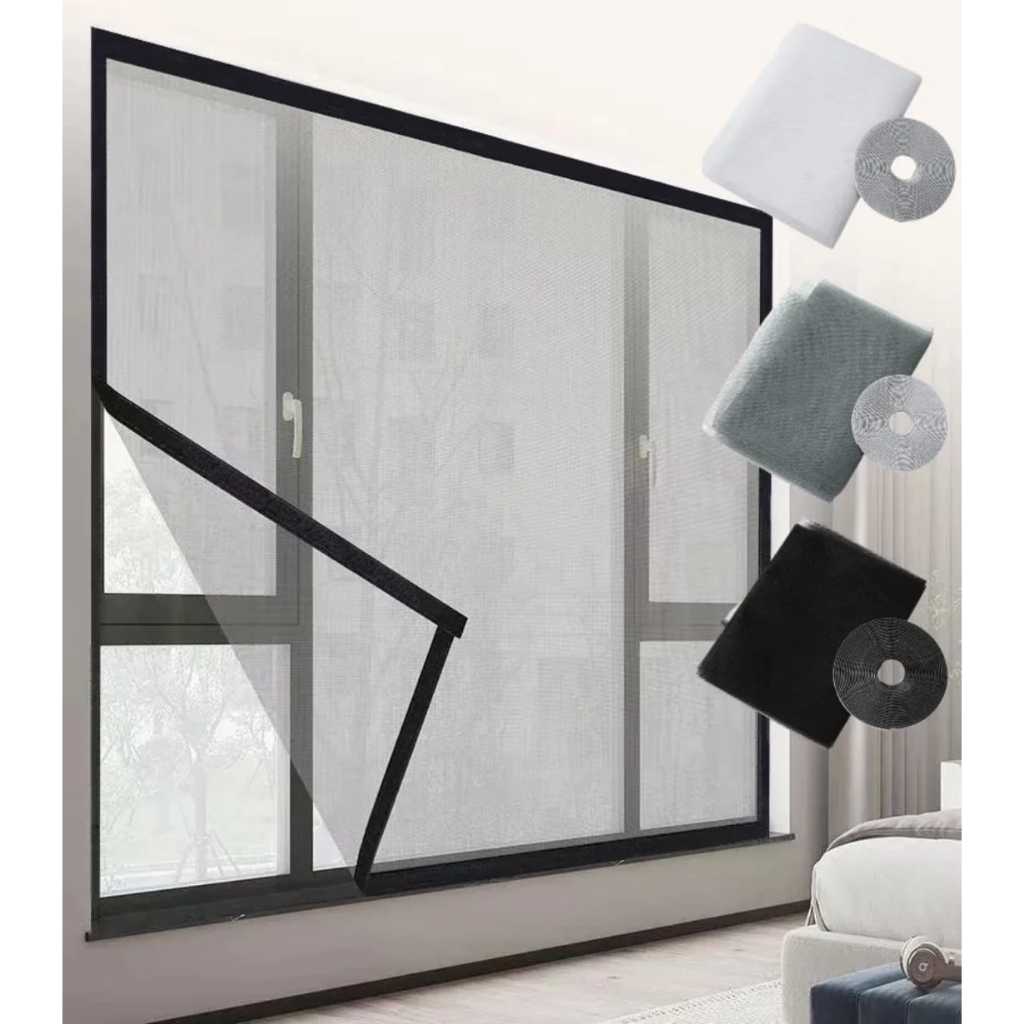 Tela Mosquiteira Resistente para Janelas Tela de F