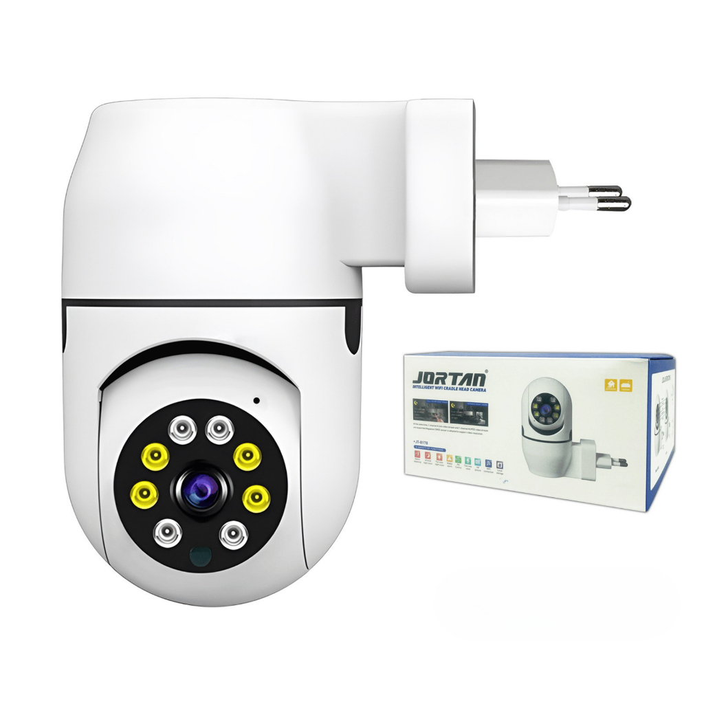 Câmera Tomada Wi-fi facilidade na instalação &#