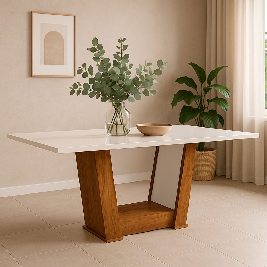 Mesa de Madeira 6 Lugares Helena Imbuia – Pn