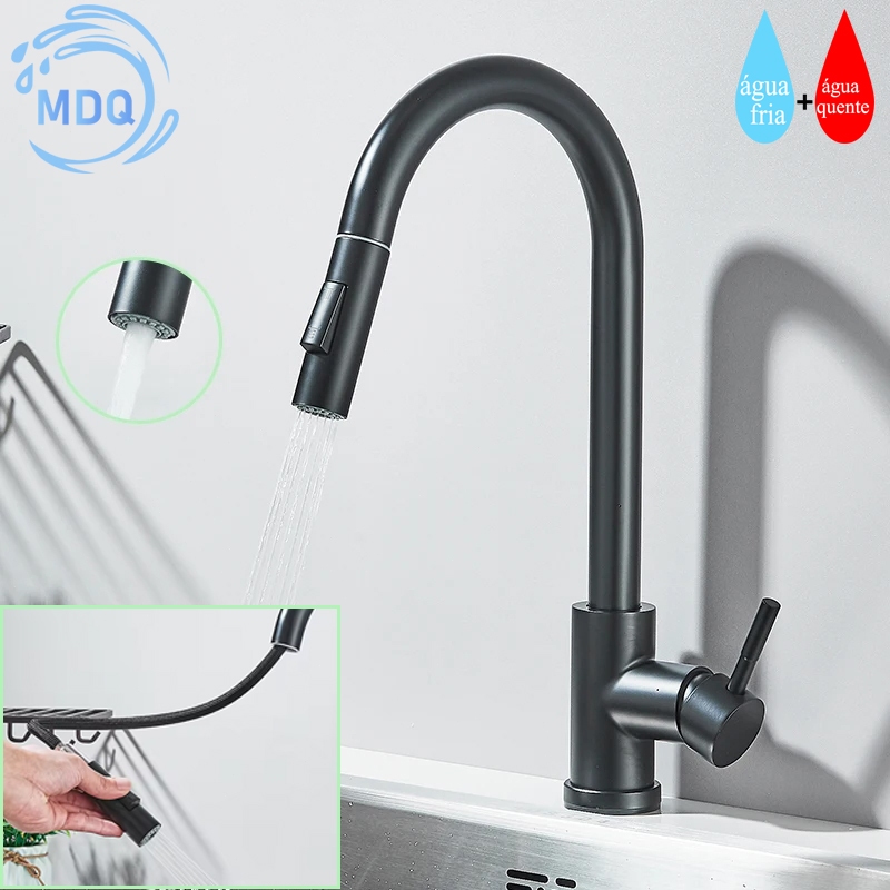 Torneira Para Pia De Cozinha Gourmet Com Spray Ext