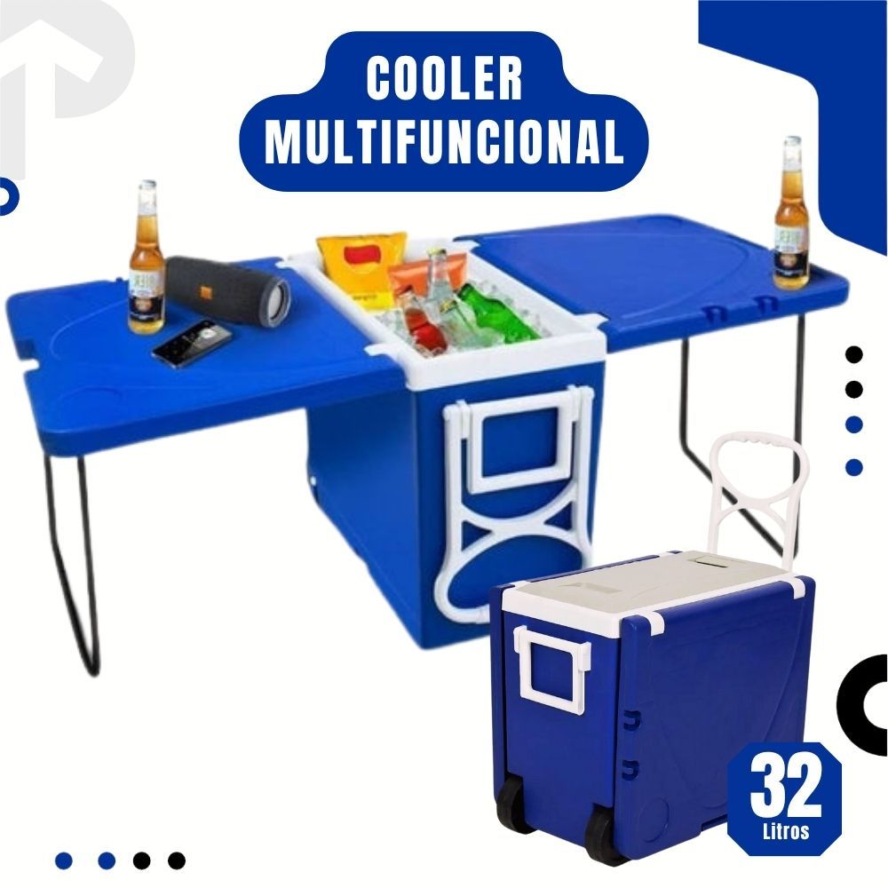 Cooler Multifuncional Super Térmica 32 Litros Cas