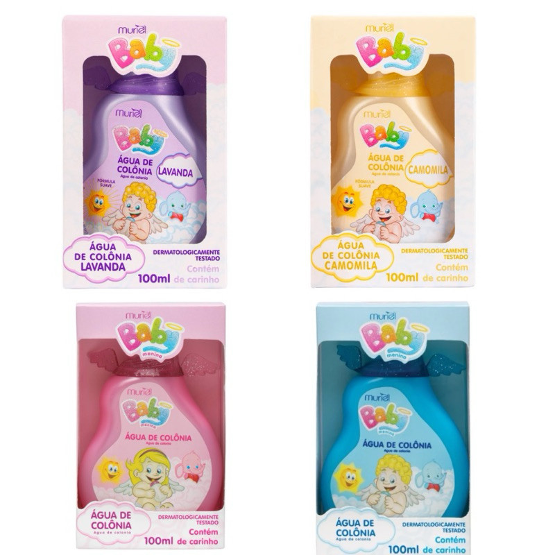 Água de colônia Muriel Baby 100ML