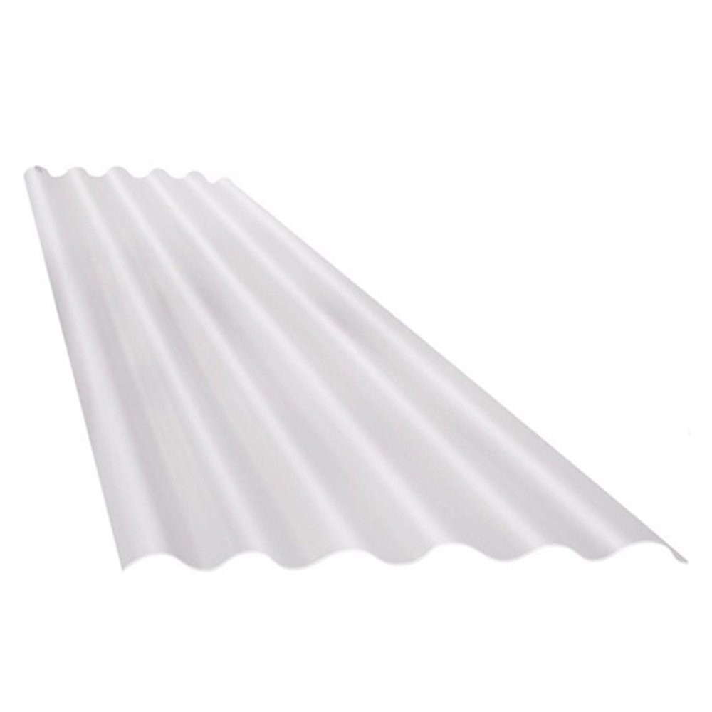 Telha Translúcida de Fibra de Vidro Afort Leitoso