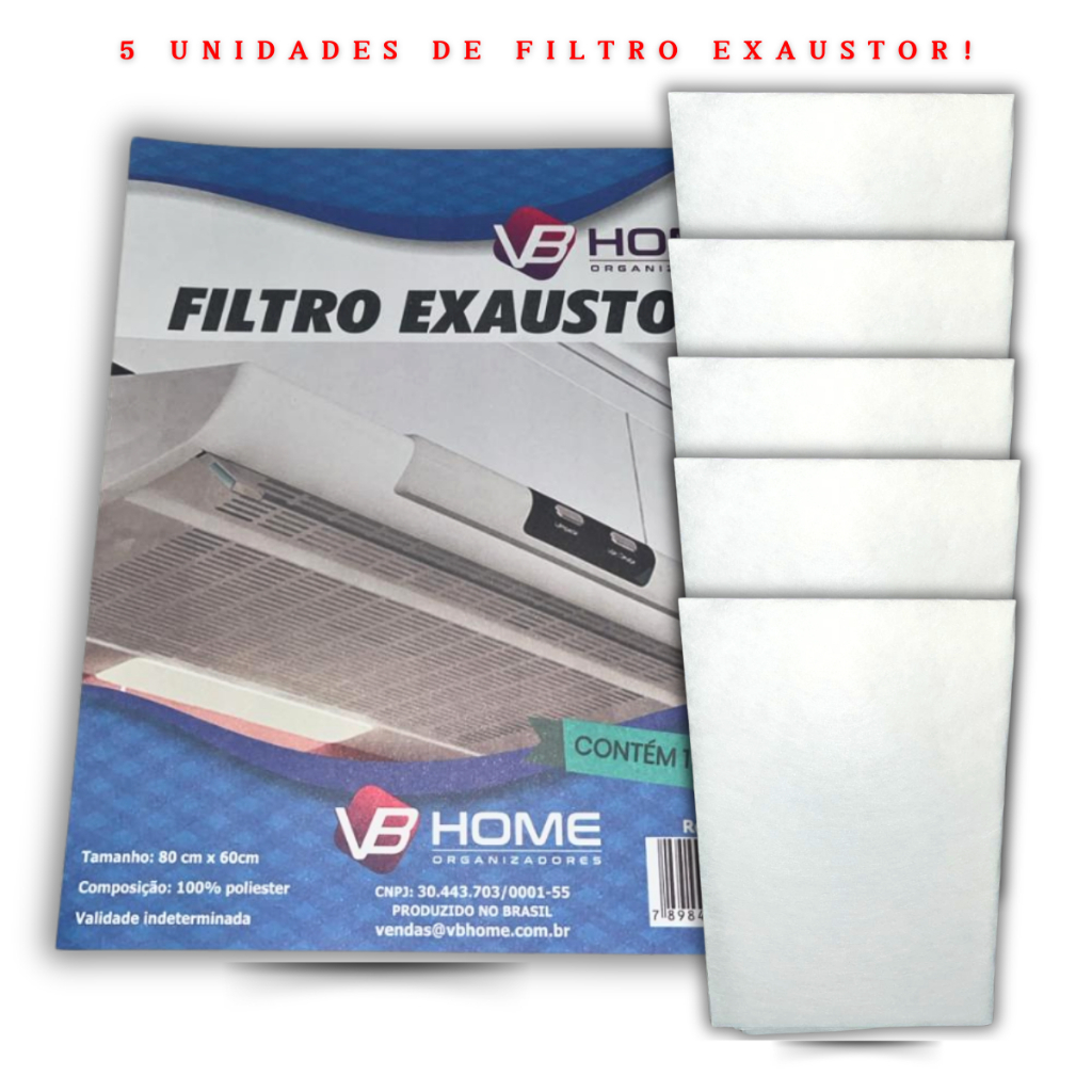 Filtro Manta Protetora De Gordura Para Depurador E