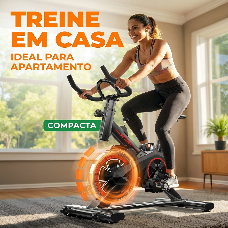 Bicicleta Ergométrica Aparelhos De Academia Em Ca