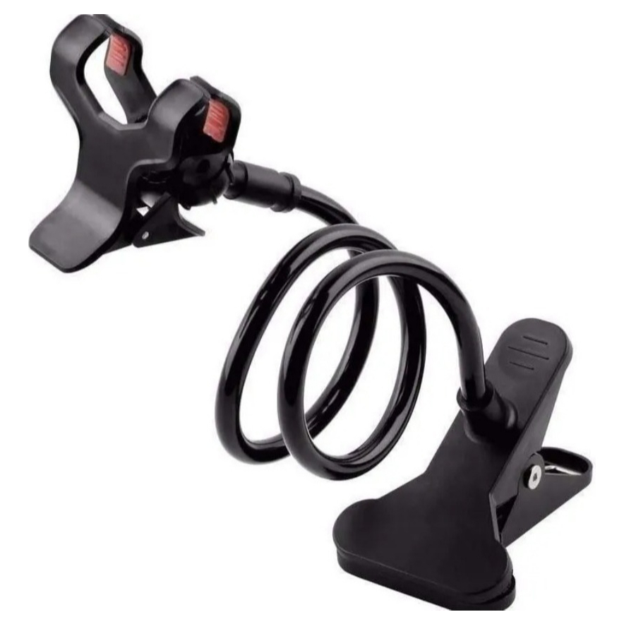 Suporte Para Celular Articulado Universal De Mesa 