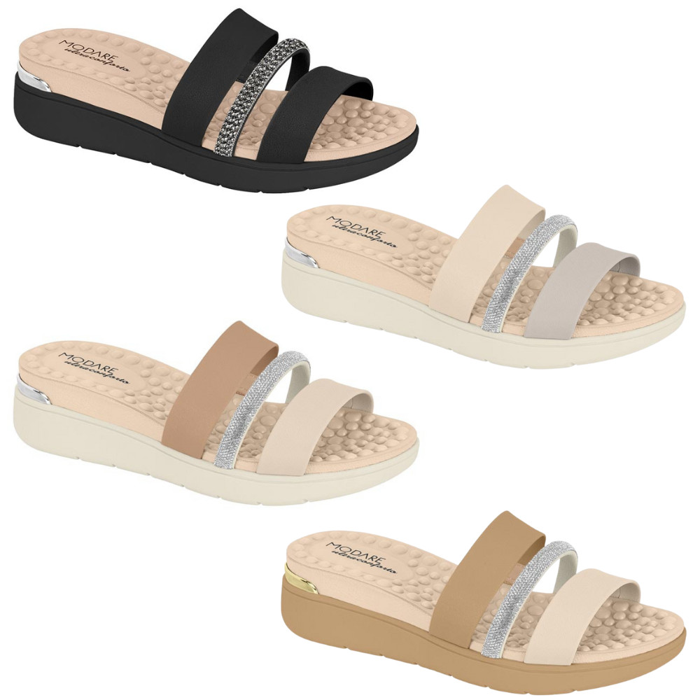 Tamanco Feminino Casual Ortopedico Modare Palmilha