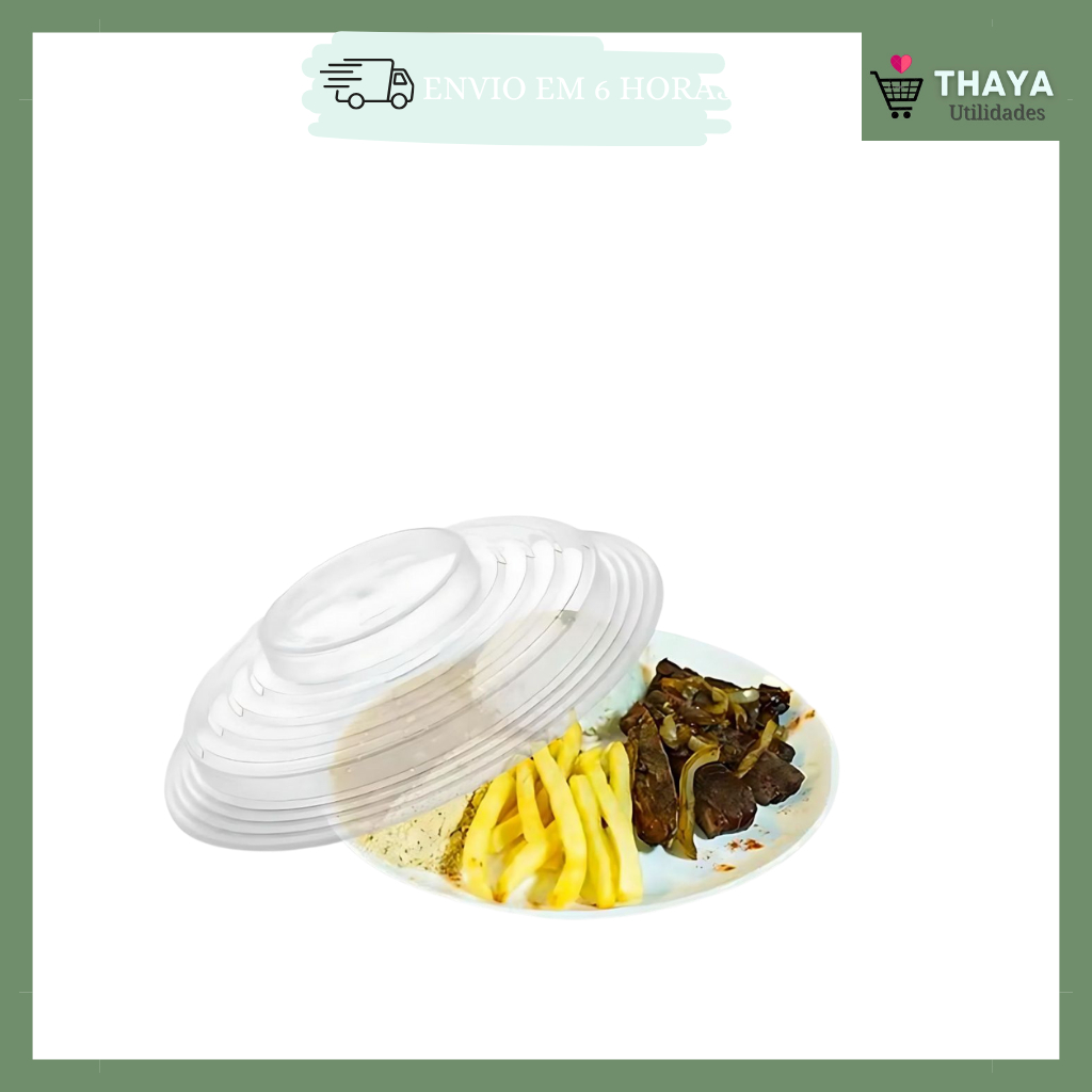 Tampa de Alimentos Para  Micro-ondas Livre de BPA 