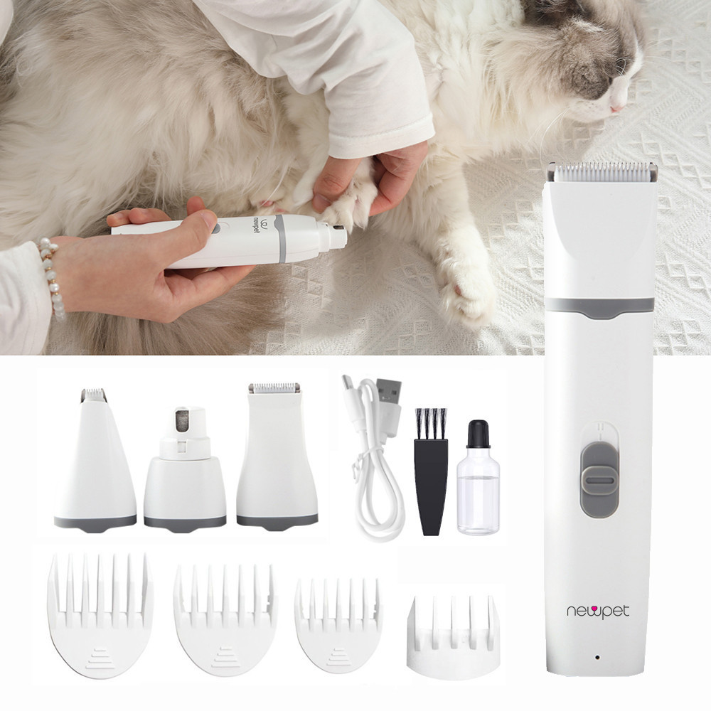 4 IN1 Cortador De Pêlos Elétrico Para Animais De