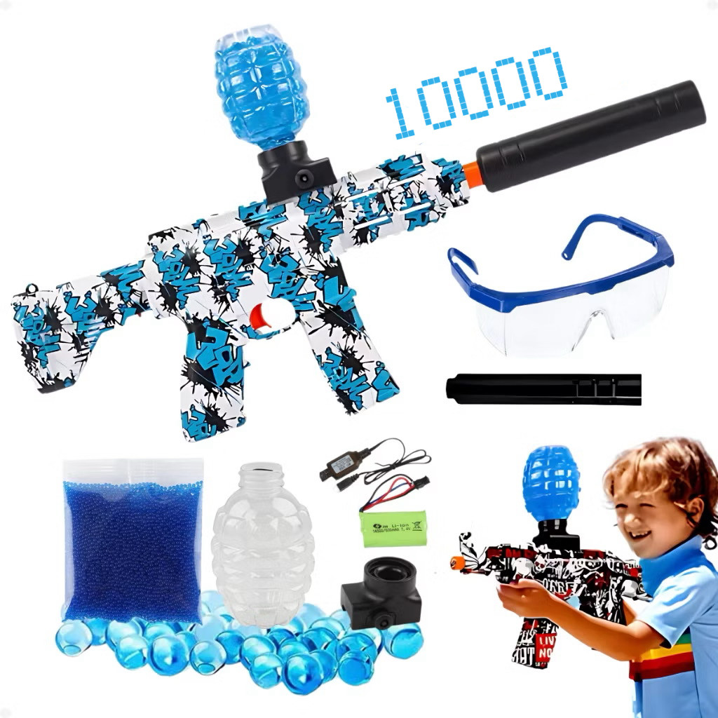 Arminha Elétrica Lança Bolinhas De Gel Com 10000