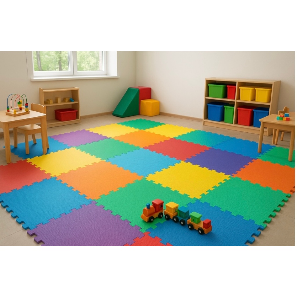 Kit 12 Tatames Infantil 50×50 10mm – Co