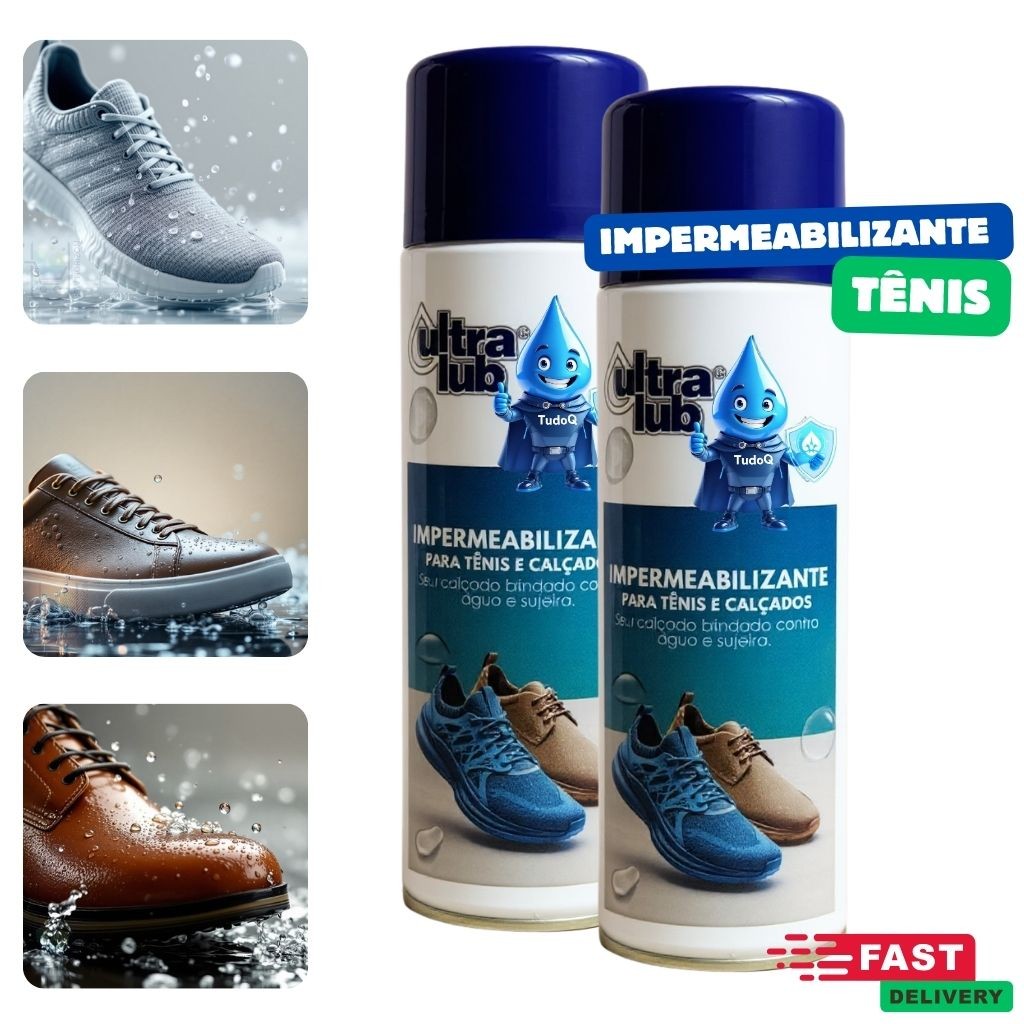 Kit Impermeabilizante de Tênis e Calçados 325ml 