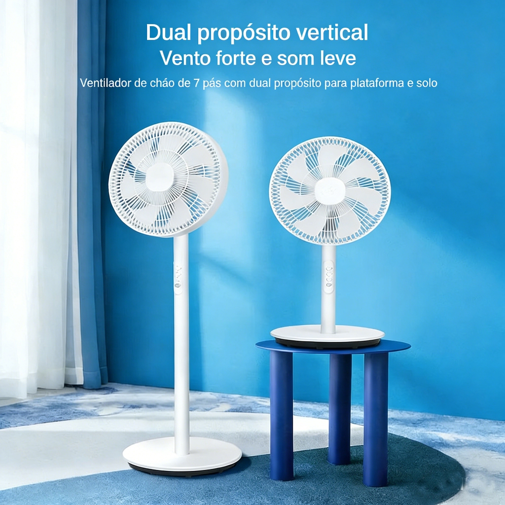 Ventilador de Coluna Premium Branco | Turbo Econô